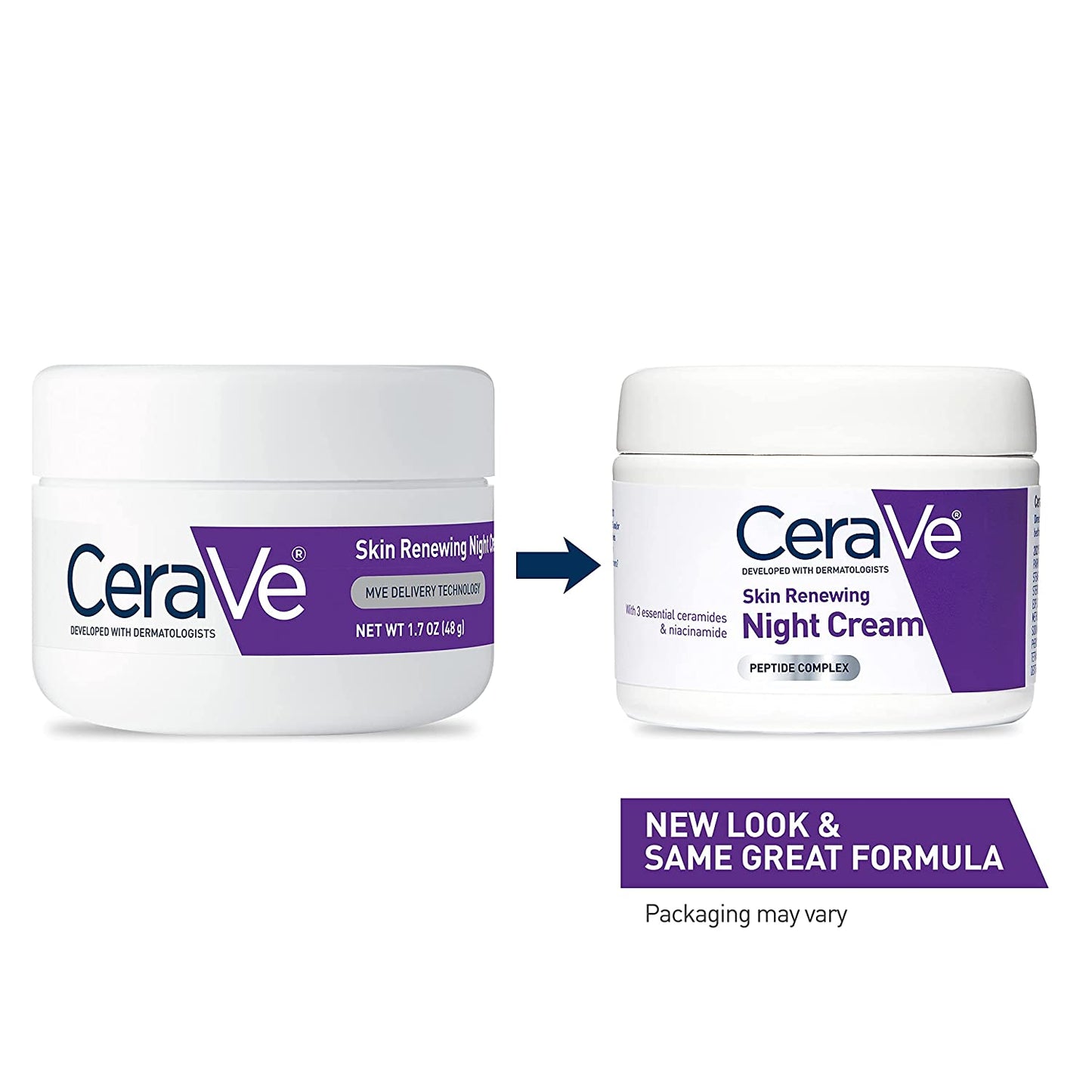 【追跡可能海外メール便】CeraVe Skin Renewing Night Cream 1.7oz セラヴィ 肌の再生をサポート ナイトクリーム  美容 スキンケア 美容液  肌荒れ