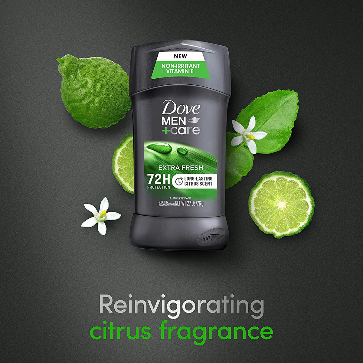 【追跡可能海外メール便】 Dove Men+Care 制汗剤 エクストラフレッシュ 2.7oz Deodorant With 72-hour sweat and odor protection Extra Fresh メンズ ダヴ 76g 72時間 匂い ワキ 制汗剤 ワキの匂い 汗対策 デオドラント