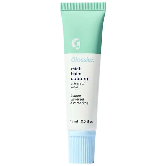 【追跡可能海外メール便】Glossier Mint Balm Dotcom 0.5 fl oz / 15 ml  グロッシアー ミント バーム ドットコム