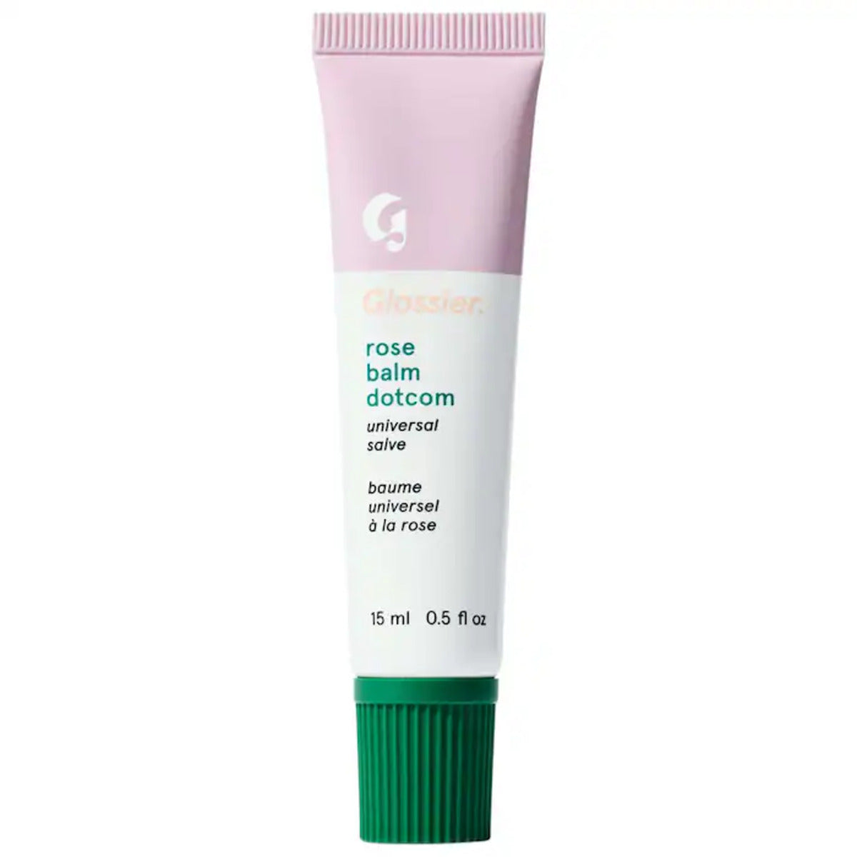【追跡可能海外メール便】Glossier Rose Balm Dotcom 0.5 fl oz / 15 ml  グロッシアー ローズ バーム ドットコム