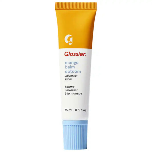 【追跡可能海外メール便】Glossier Mango Balm Dotcom 0.5 fl oz / 15 ml  グロッシアー マンゴー バーム ドットコム