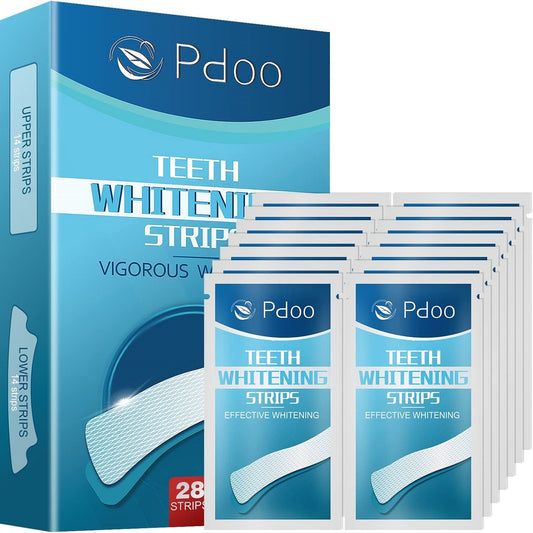 【追跡可能海外メール便】PdooClub Teeth Whitening Strip Blue 28 Strips<>ピードゥークラブ ホワイトニングテープ ブルー 14回分(28枚入り)<>ホワイトニング 白い歯 セルフホワイトニング シートタイプ