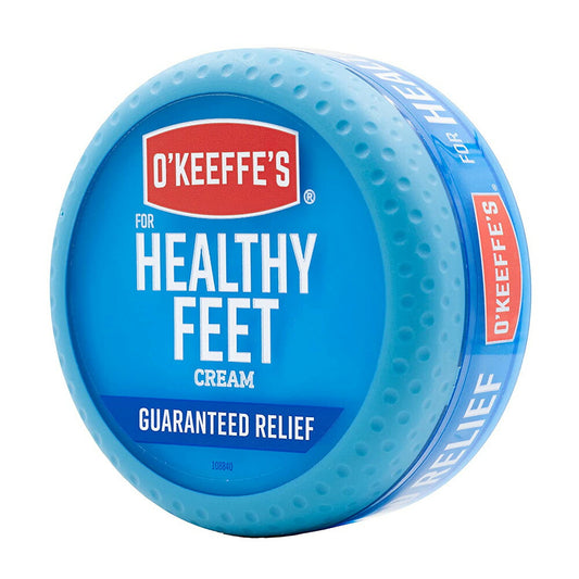 【追跡可能海外メール便】O'Keeffe's Healthy Feet Foot Cream for Extremely Dry , Cracked Feet, 3.2oz Jar オキーフス ヘルシーフィートクリーム  フットクリーム