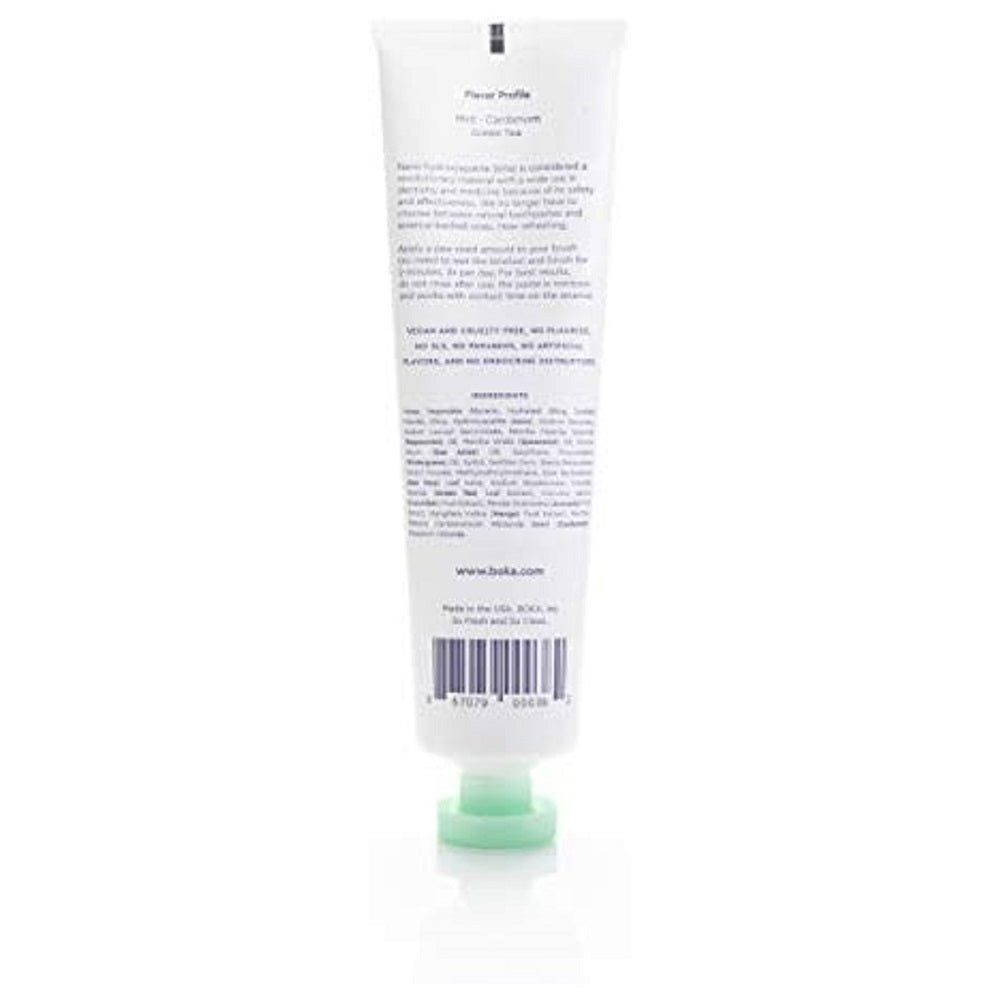 【エクスプレス便】Boka Natural Toothpast ela Mint 4oz , Fluoride Freeボカ 天然歯磨き粉 エラ・ミント(113g)フッ素不使用 歯科医推奨 口腔ケア