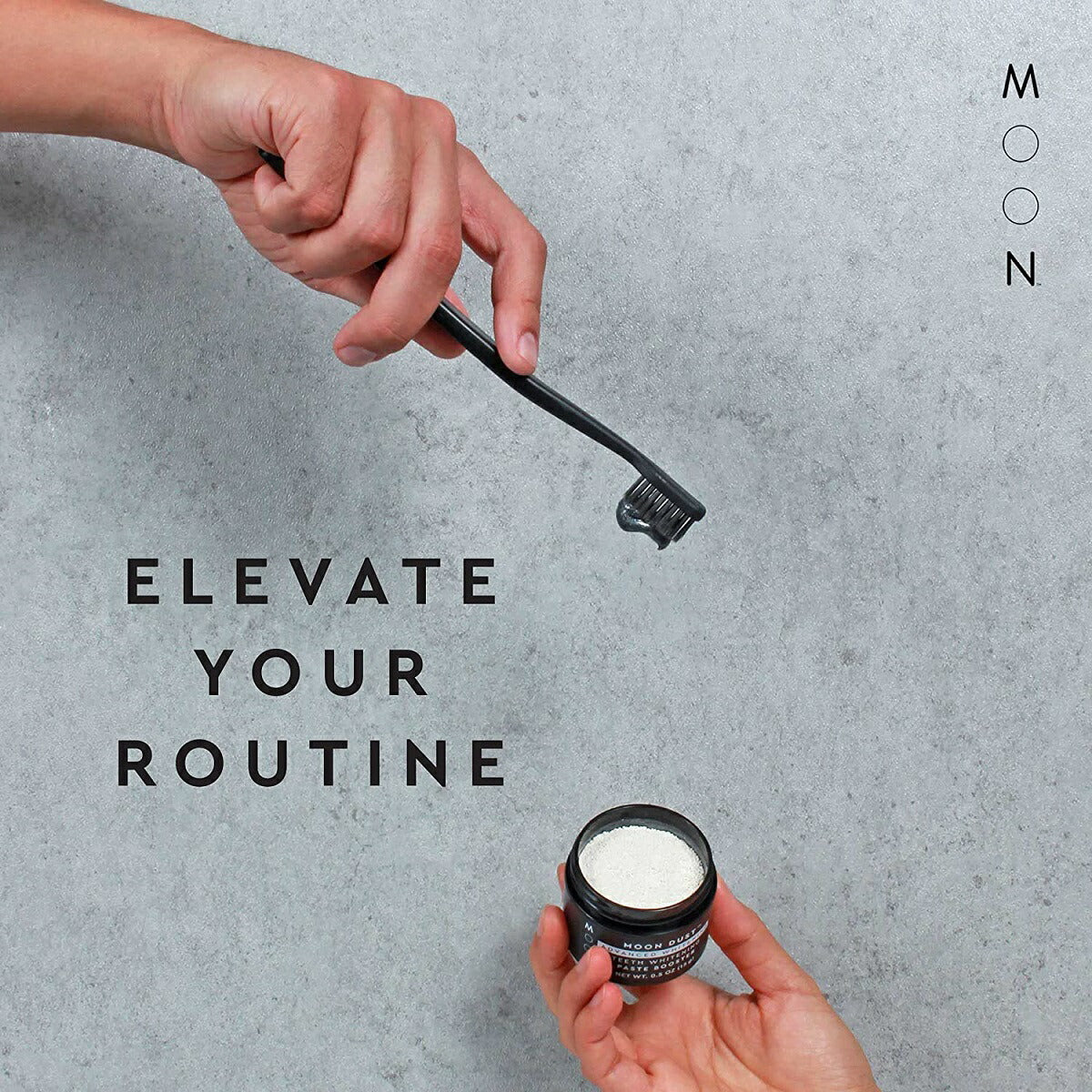 【追跡可能海外メール便】MOON Dust Advanced Teeth Whitening Paste Booster 0.5 ozムーン ダスト アドバンスド ホワイトニング ペーストブースター 15gホワイトニング 白い歯