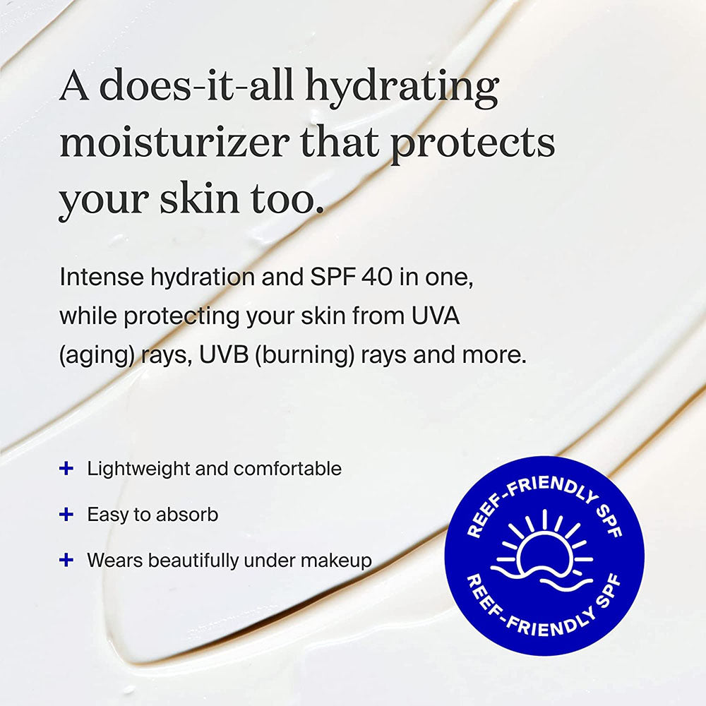 【エクスプレス便】Supergoop! Superscreen 1.7oz SPF 40 PA+++ Hydrating Daily Moisturizer スーパーグープ スーパースクリーン デイリーモイストライザー SPF40 クリーム 日焼け止め 顔用 保湿