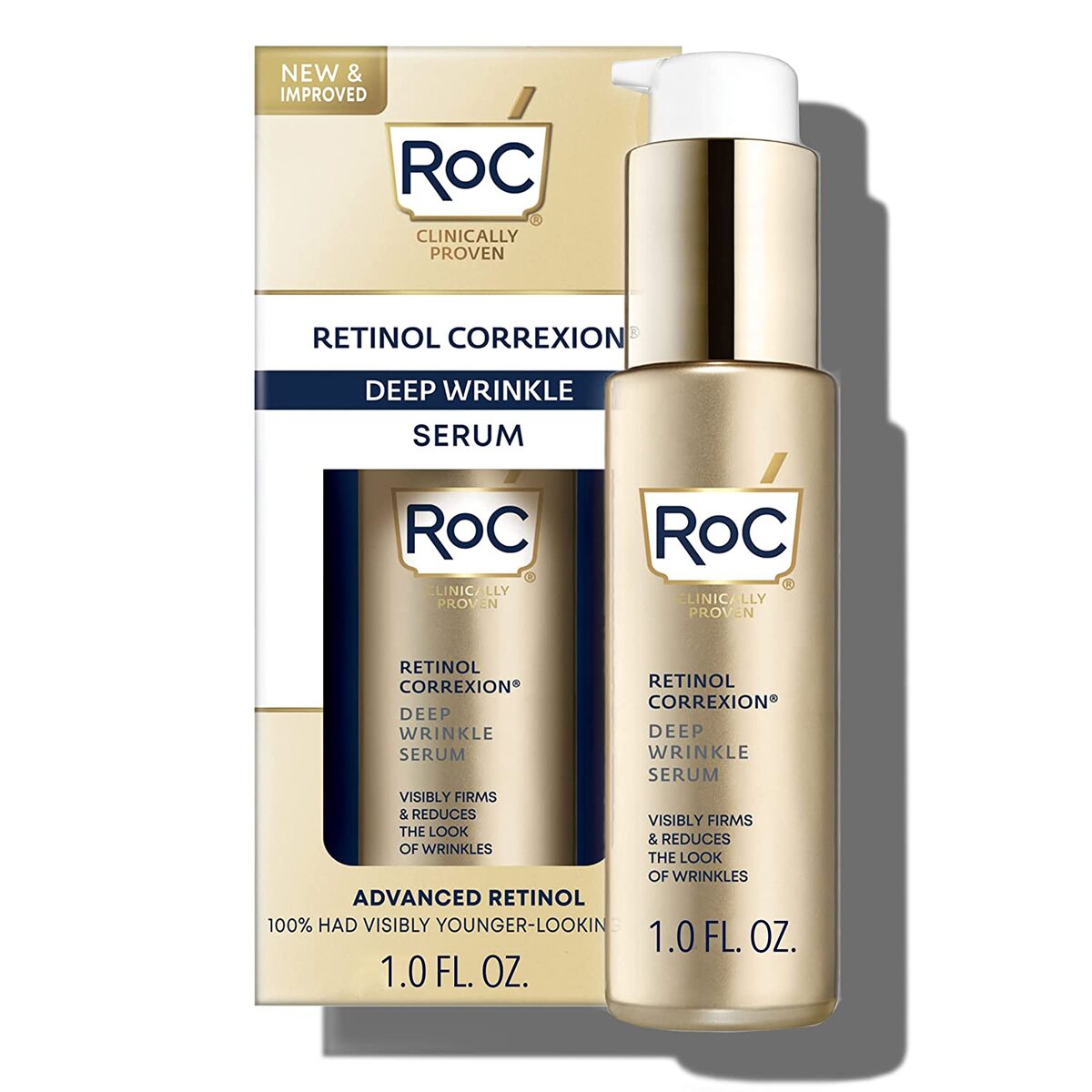 【エクスプレス便】【Roc】RoC Retinol Correxion Deep Wrinkle Retinol Face Serum, 1 oz レチノールコレクション ディープリンクル レチノールフェイスセラム