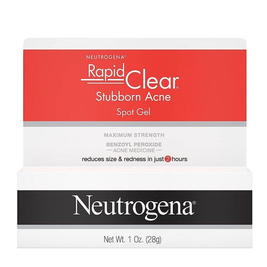 【追跡可能海外メール便】【Neutrogena】Neutrogena Rapid Clear Stubborn Acne Spot Treatment Gel 1 oz ニュートロジーナ アクネ スポット ジェル 美容 スキンケア にきび にきび跡 肌荒れ