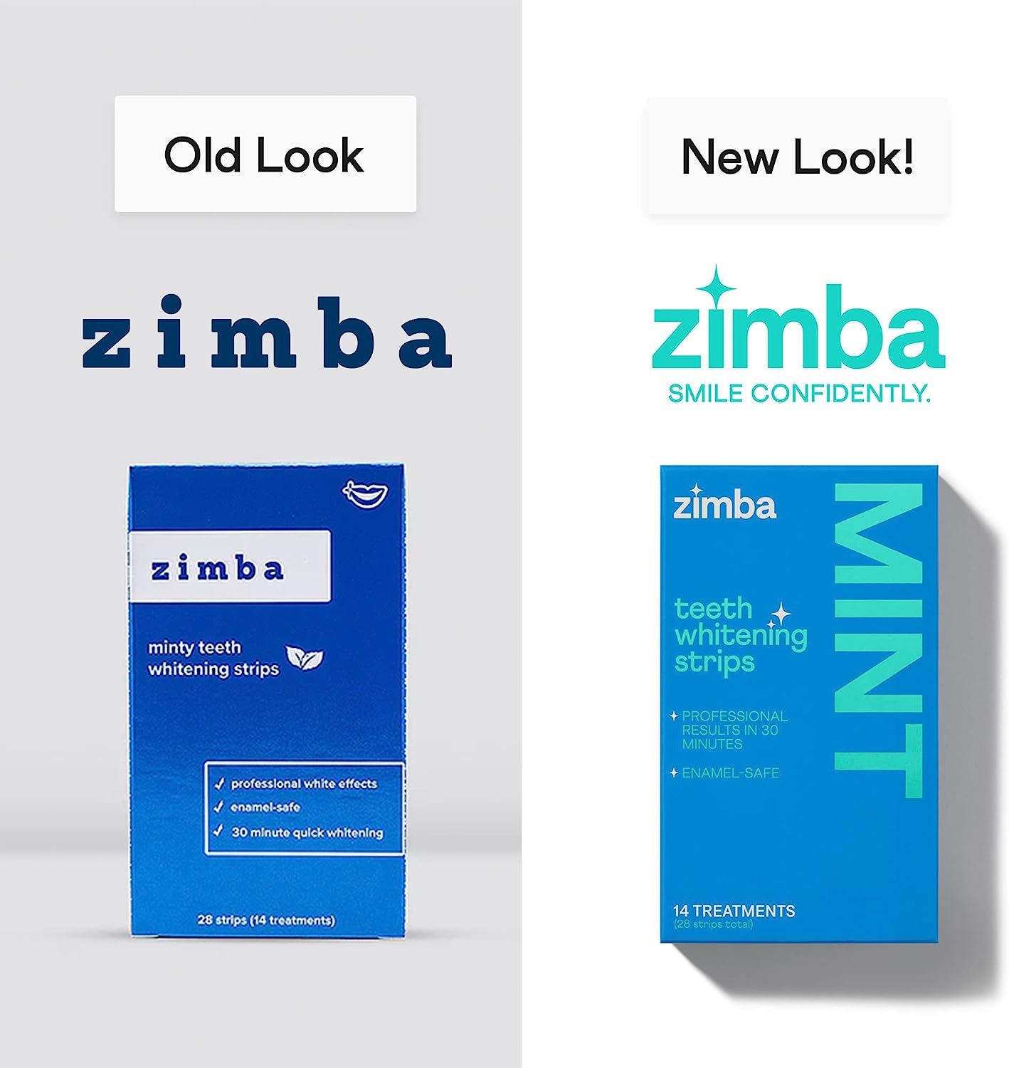 【追跡可能海外メール便】 Zimba Teeth Whitening Strips - Vegan Stain Remover White Strips ジンバ ホワイトニングテープ 28枚 14日分 ミントフレーバー ホワイトニング 白い歯 ホワイトニング テープ ビーガン