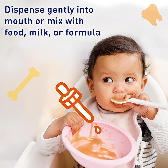 【追跡可能海外メール便】Enfamil Baby Vitamin D-Vi-Sol Liquid Supplement Drops for Infants  ベビービタミン D 乳児用 新生児の強い歯と骨に グルテンフリー 50日分 50ml