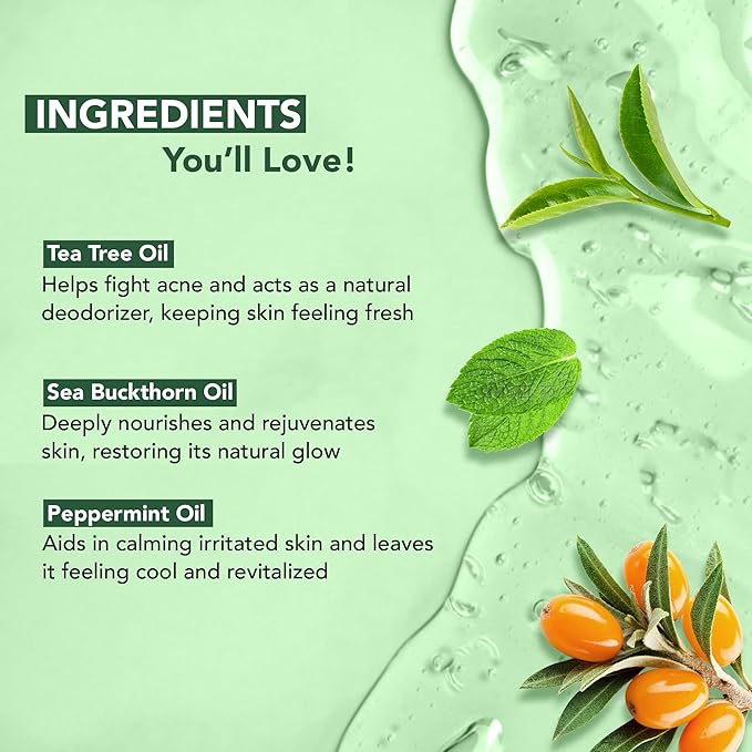 【エクスプレス便】Botanic Hearth Tea Tree Body Wash Nails Ringworms Jock Itch Acne Eczema & Odor Soothes Itching Healthy Naturally Scented16oz ボタニック ハース ティー ツリー ボディ ウォッシュ 473ml