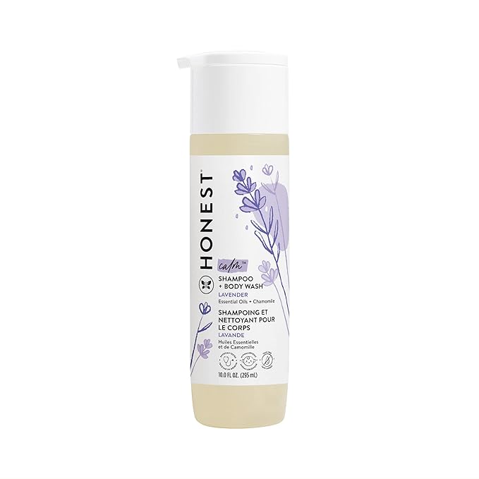【エクスプレス便】【新パッケージ】Lavender The Honest Company 2-in-1 Cleansing Shampoo + Body Wash 10oz ザ・オネスト・カンパニー 2-in-1 クレンジング シャンプー ボディウォッシュ 赤ちゃん 天然由来 ラベンダー