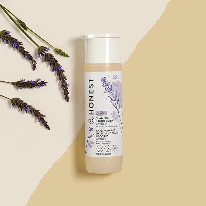 【エクスプレス便】【新パッケージ】Lavender The Honest Company 2-in-1 Cleansing Shampoo + Body Wash 10oz ザ・オネスト・カンパニー 2-in-1 クレンジング シャンプー ボディウォッシュ 赤ちゃん 天然由来 ラベンダー