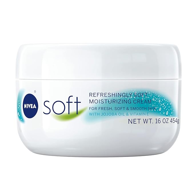 【エクスプレス便】NIVEA Soft Moisturizing Cream 16oz ニベア ソフト モイスチャライジングクリーム454g