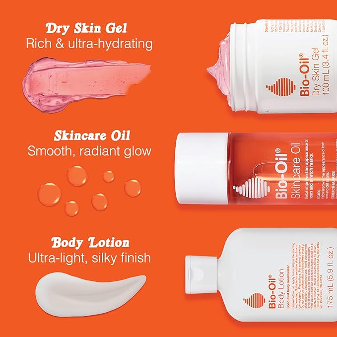 【エクスプレス便】大人気バイオオイル 60 mL &バイオジェル 50 mL セット Bio-Oil Dry Skin Travel Skincare Bundle - 1.7oz Skincare Oil and 2oz Dry Skin Gel