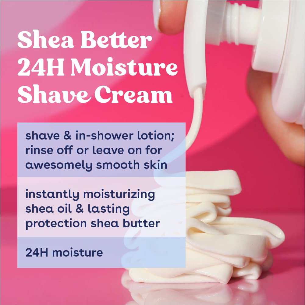 【エクスプレス便】eos Shea Better Shaving Cream Pink Citrus 7oz イオス シアバターシェービングクリーム ピンクシトラス 207ml 腕 足 ビキニライン 脇