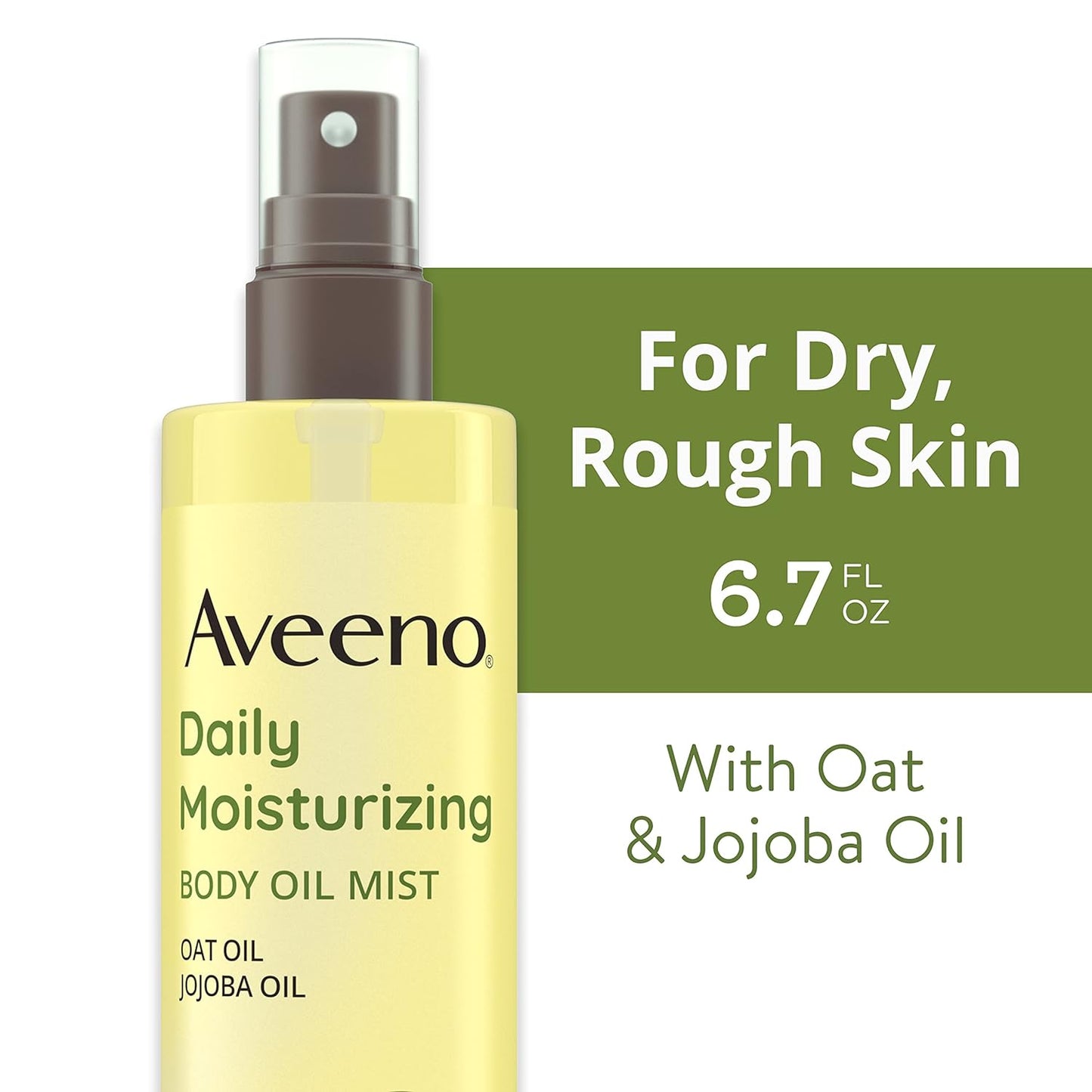 【追跡可能海外メール便】Aveeno Daily Moisturizing Dry Body Oil Mist with Oat and Jojoba Oil for Dry 6.7oz アビーノデイリーモイスチャライジングドライボディオイルミスト 200ml