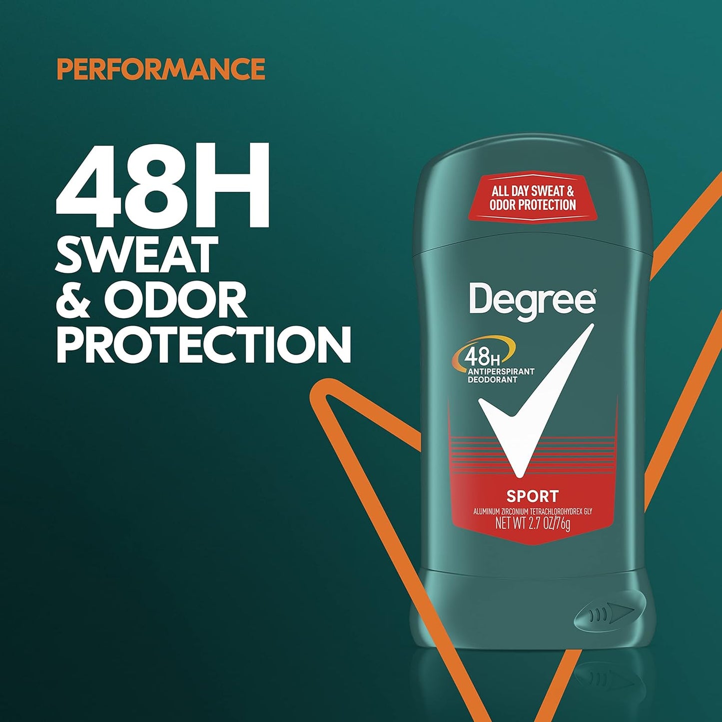 【追跡可能海外メール便】Degree Men Original Antiperspirant Deodorant for Men 48-Hour Sweat and Odor Protection Sport 2.7 oz ディグリーメンズ オリジナル 制汗剤 デオドラント 男性用 48 時間汗と臭いから守る 76g<br>