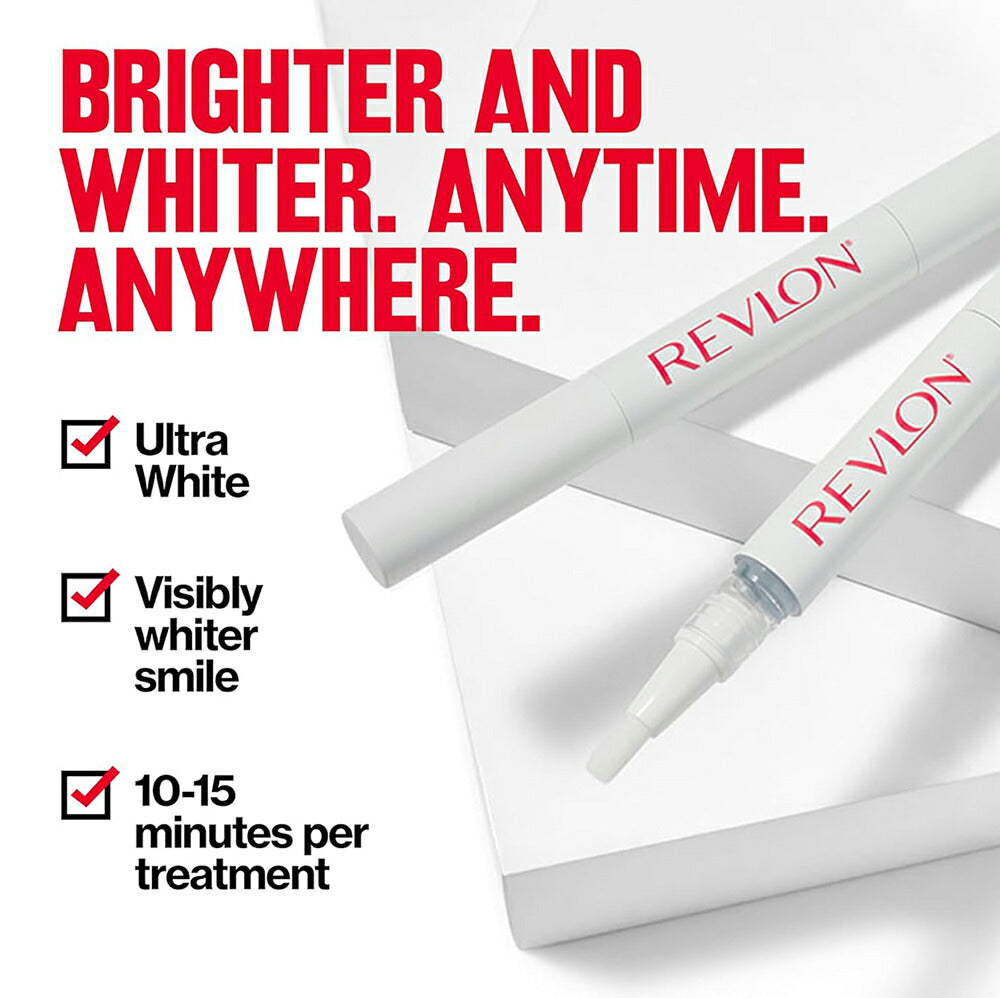 【追跡可能海外メール便】 REVLON Teeth Whitening Pen 2ml レブロン ホワイトニングペン 2ml ホワイトニングケア ホワイトニング 白い歯 清潔な歯