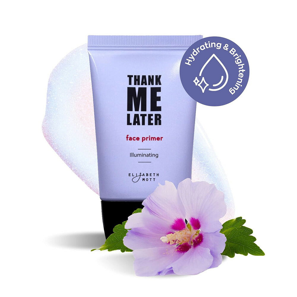 【追跡可能海外メール便】Elizabeth Mott Thank Me Later Illuminating Face Primer 1.05oz エリザベスモット イルミネイティング 化粧下地 30g 崩れない 完璧な仕上がり くすみ気になる方に
