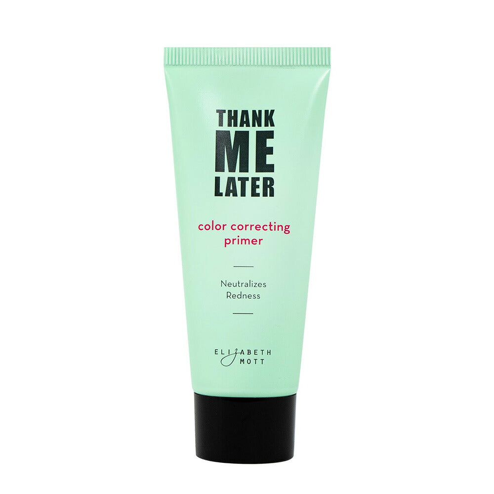 【追跡可能海外メール便】Elizabeth Mott Thank Me Later Color Correcting Face Primer 1.05oz エリザベスモット カラーコレクター  化粧下地 30g 赤みが気になる方に