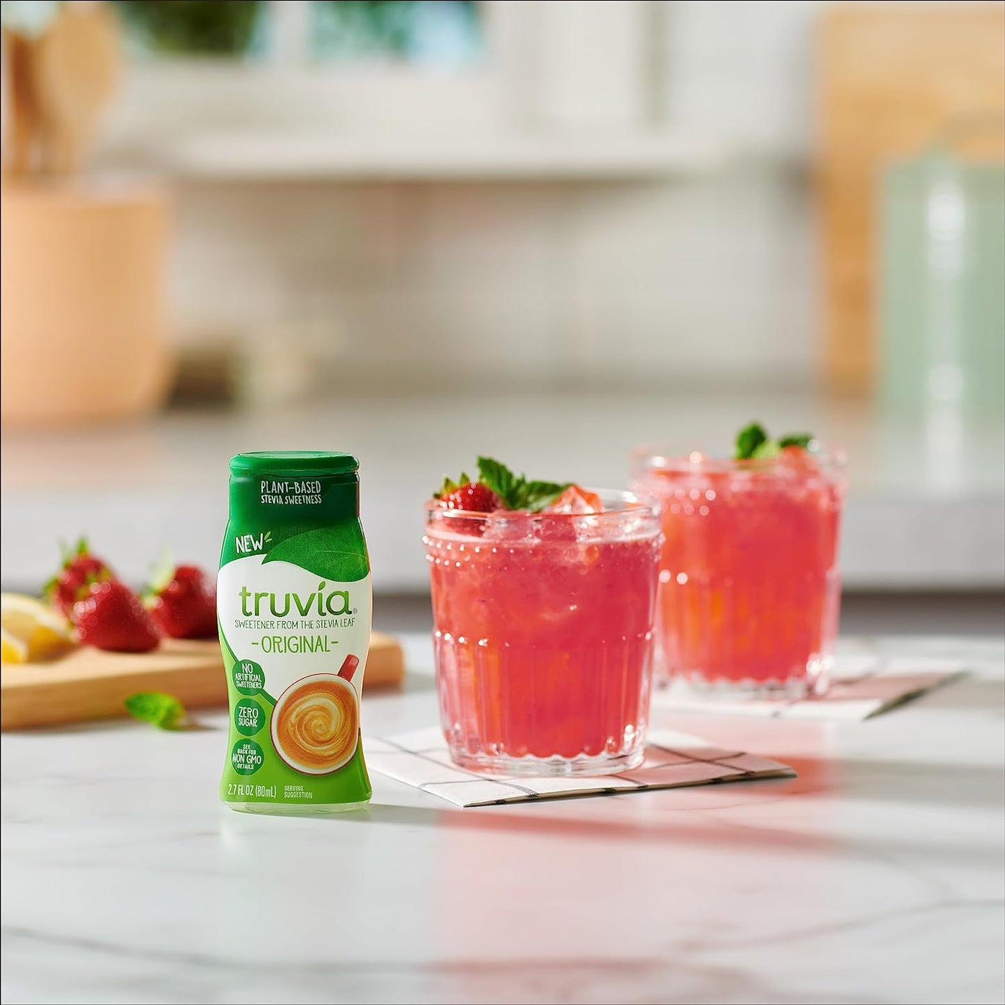 【追跡可能海外メール便】【Truvia】Truvia Zero Calorie Liquid Stevia Sweetener, Original flavor 2.7 fl. oz. トゥルビア0カロリー スウィートナー 天然甘味料 グルテンフリー ヴィーガン 非遺伝子組換え体 糖質0