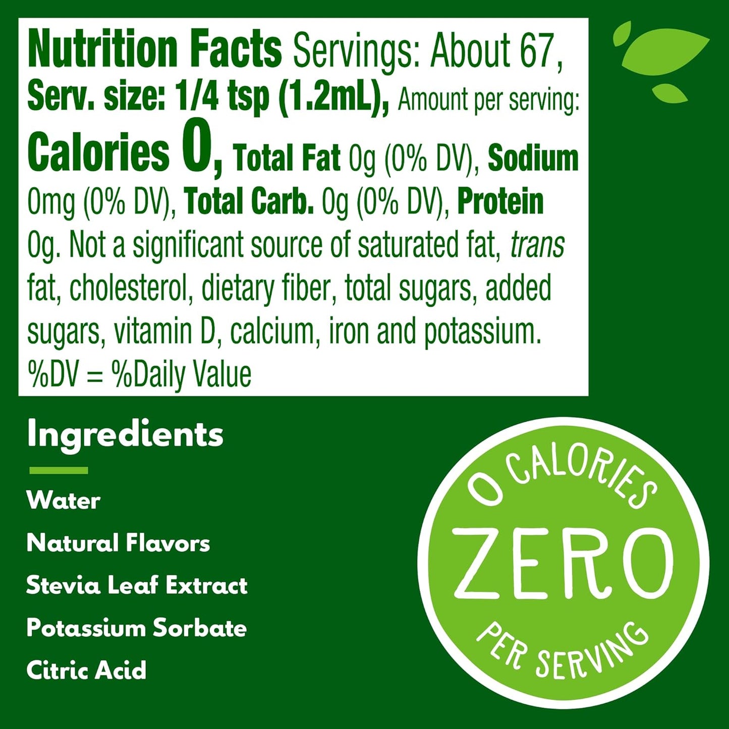 【追跡可能海外メール便】【Truvia】Truvia Zero Calorie Liquid Stevia Sweetener, Original flavor 2.7 fl. oz. トゥルビア0カロリー スウィートナー 天然甘味料 グルテンフリー ヴィーガン 非遺伝子組換え体 糖質0