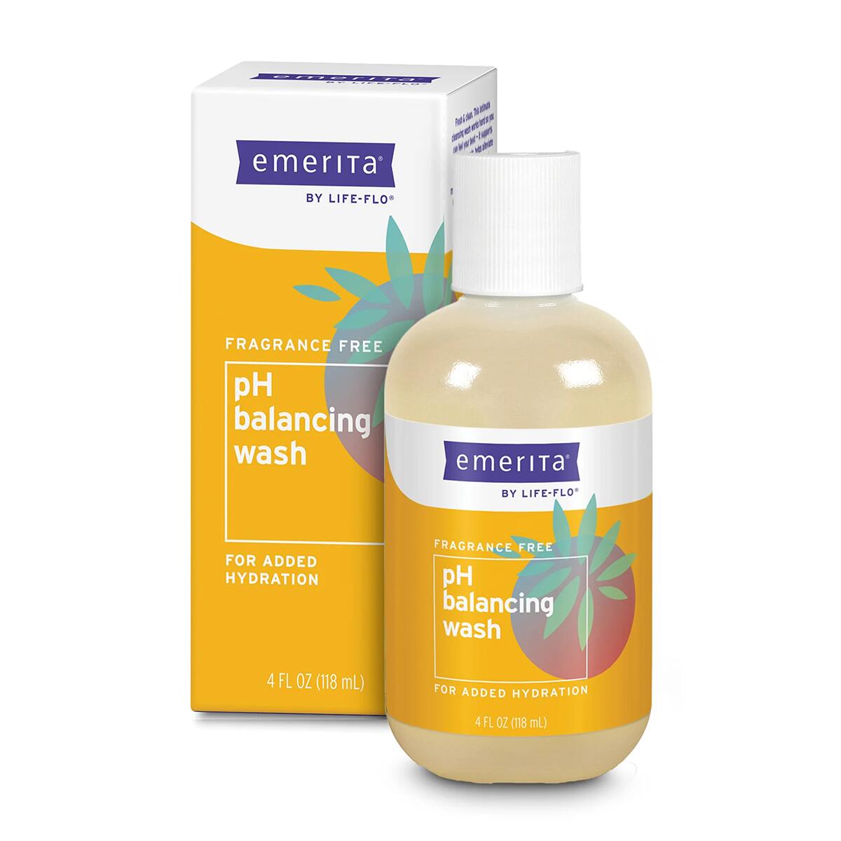 【追跡可能海外メール便】 エメリタ PHバランスウォッシュ 118ml Emerita by Life-flo pH Balancing Feminine Wash 4oz(118ml) デリケートゾーン ソープ 保湿 フェミニンケア デリケートゾーン ケア 保湿 無香料