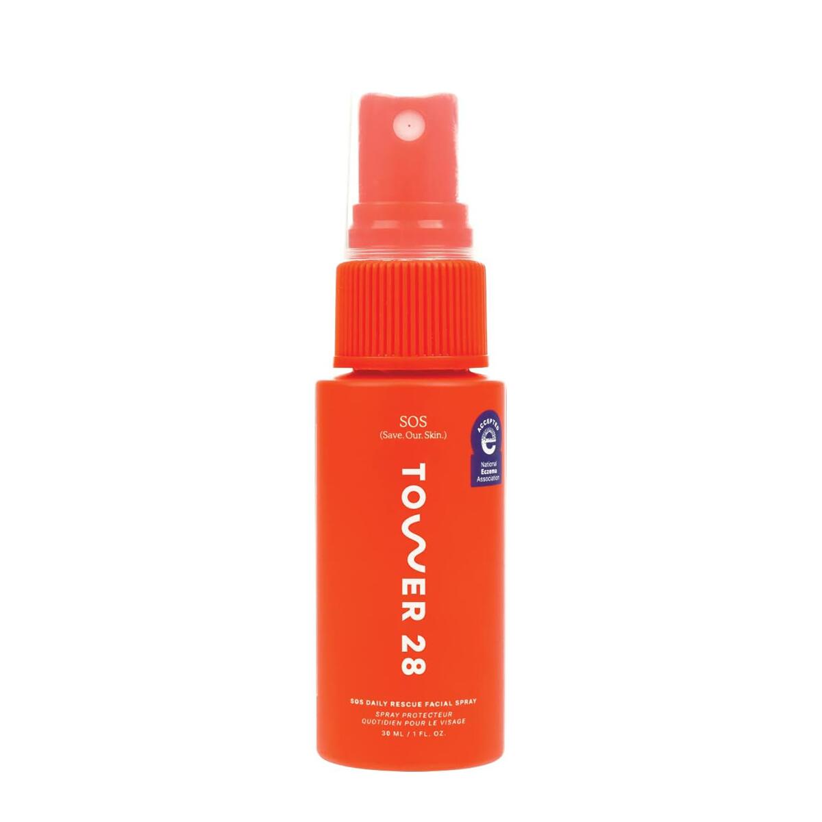 【追跡可能海外メール便】Tower 28 SOS Daily Rescue Facial Spray for Sensitive Skin 1oz タワー 28 SOS デイリー レスキュー フェイシャル スプレー 敏感肌用 30ml 赤み 肌荒れ アクネケア