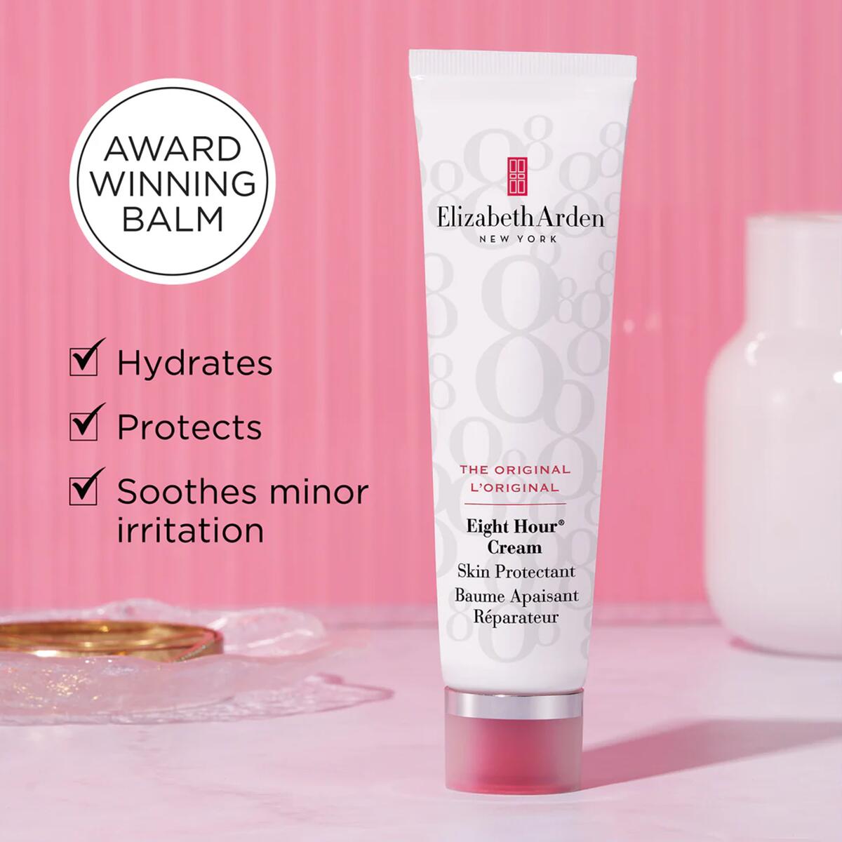 【追跡可能海外メール便】 エリザベスアーデン エイトアワー スキンプロテクタント 微香性 50ml Elizabeth Arden Miracle Balm, 8 Hour Cream 1.7oz 保湿 全身 肌 唇 爪 乾燥 日焼け後 クリーム