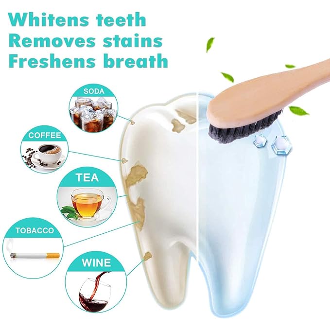 【追跡可能海外メール便】Laguna moon Activated Charcoal Teeth Whitening Powder 50g ラグナムーン チャコールパウダー ホワイトニング 白い歯 チャコール