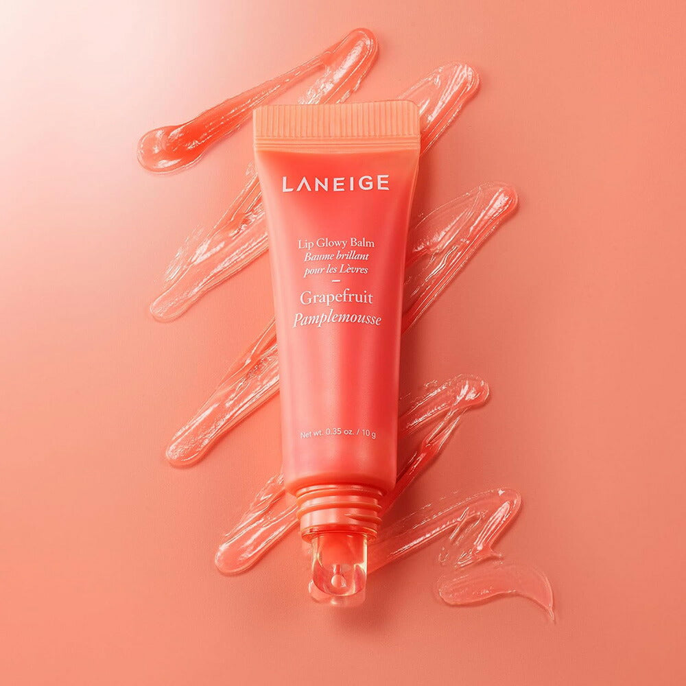 【追跡可能海外メール便】LANEIGE Lip Glowy Balm Grapefruit 0.35oz ラネージュ リップグロウィバーム グレープフルーツ 10g 日中用リップバーム