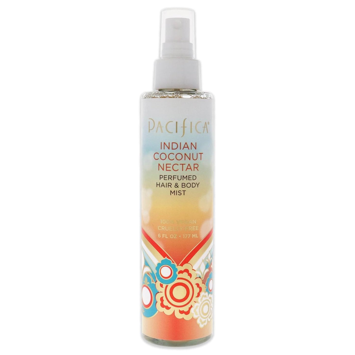 【エクスプレス便】Pacifica Indian Coconut Nectar Perfumed Hair & Body Mist Alcohol Free Coconut Vanilla Scent 6oz パシフィカ インディアンココナッツネクターの香りがするヘア&ボディ用ミスト 177ml