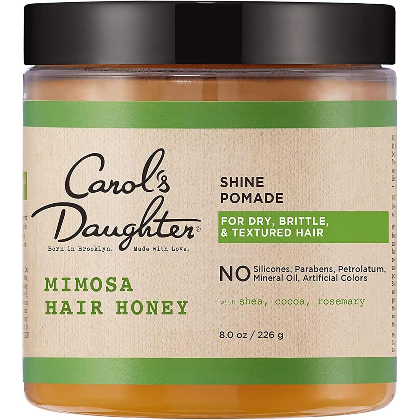【追跡可能海外メール便】Carol's Daughter Mimosa Hair Honey Shine Pomade for Textured and Curly Hair 8oz キャロルズドーター ミモザ ヘアハニー シャインポマード テクスチャード&カーリーヘア用 226g