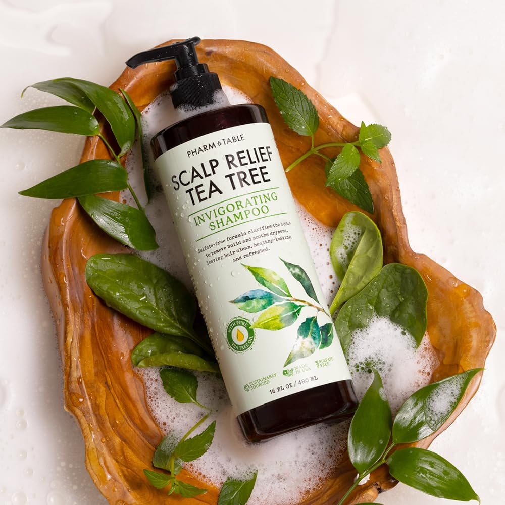 【エクスプレス便】Tea Tree Shampoo For Men and Women 16.2oz ティーツリーシャンプー ユニセックス用 480ml