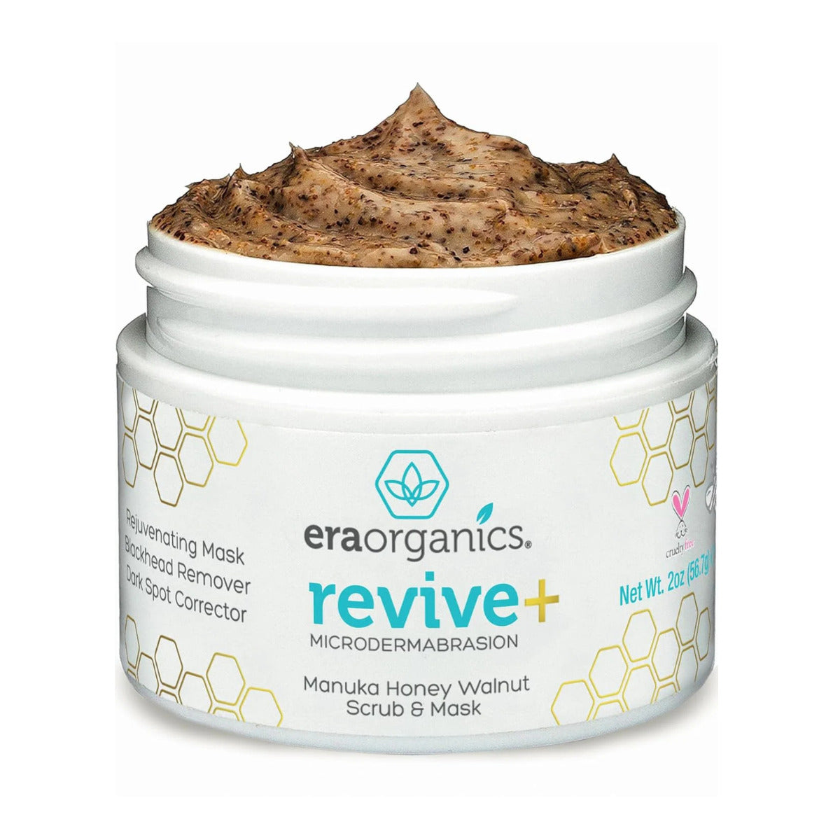 【追跡可能海外メール便】エラ・オーガニクス マイクロダーマブレーション フェイススクラブ 56.7gEra Organics Microdermabrasion Facial Scrub & Face Exfoliator 2oz