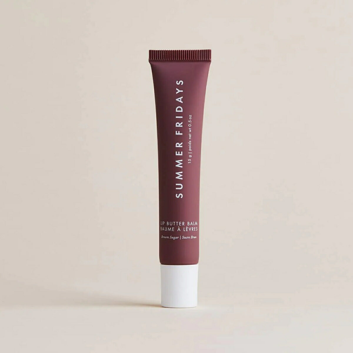 【追跡可能海外メール便】Summer Fridays サマーフライデーズ リップバターバーム ブラウンシュガー 0.5oz Lip Butter Balm Brown Sugar リップティント リップバーム 唇ケア リップケア 潤い 唇 保湿 つや唇