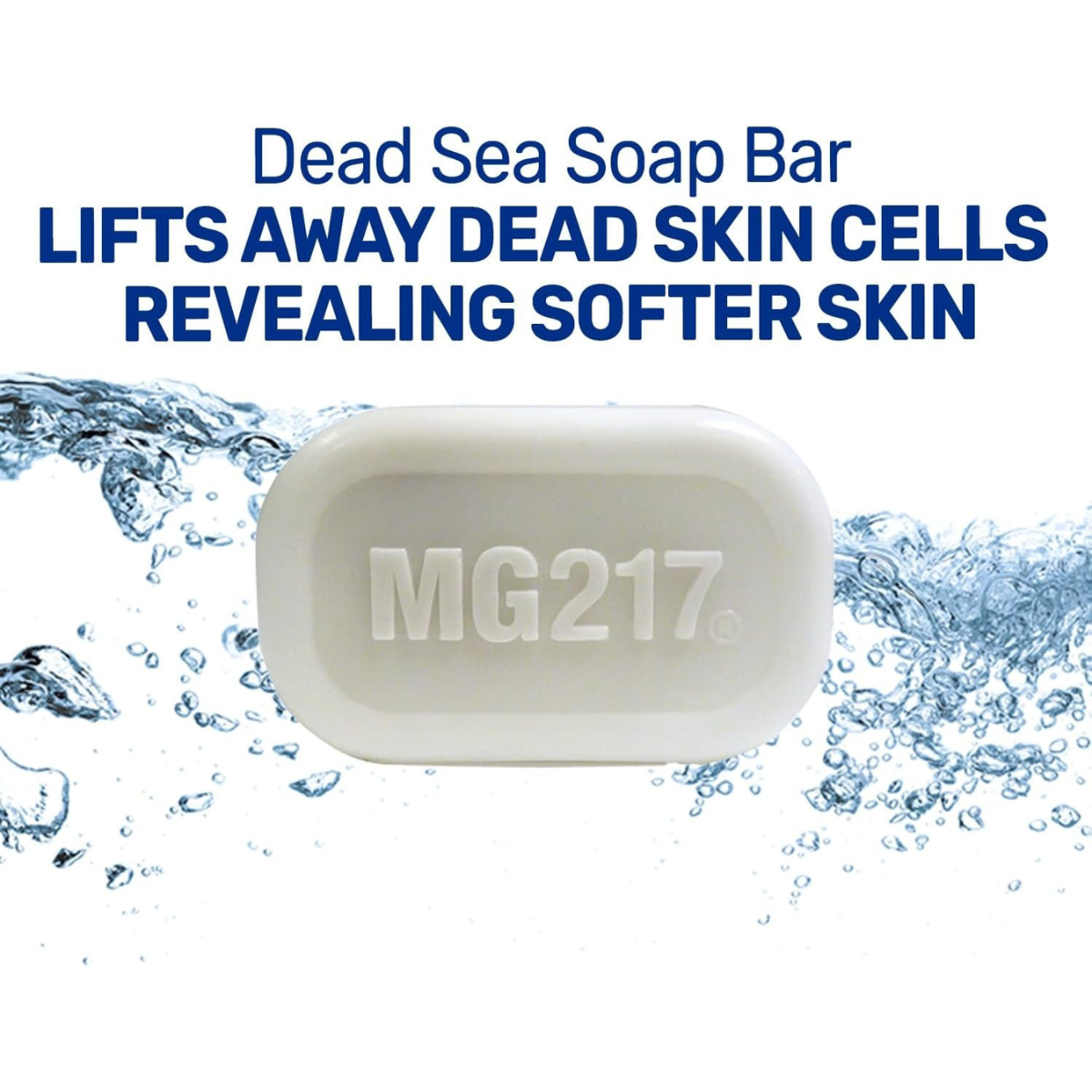 【追跡可能海外メール便】MG217 デッドシー 乾癬用 ソープ 死海ミネラル配合 角質ケア 保湿石けん エムジー217 Psoriasis Dead Sea Exfoliating Bar Soap 90g