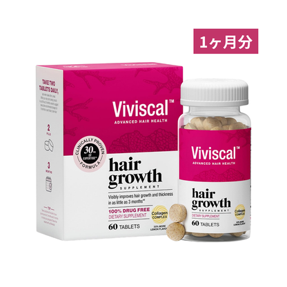 【エクスプレス便】Viviscal 女性用　髪の毛用　サプリメント 60錠　1か月分　Viviscal Hair Growth Supplements for Women 60 Count (Pack of 1), 1 Month Supply