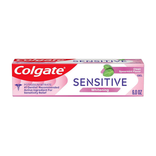 【エクスプレス便】 Colgate コルゲート Sensitive Whitening Toothpaste for Sensitive Teeth  6oz ホワイトニング歯磨き粉　ホワイトニング　白い歯