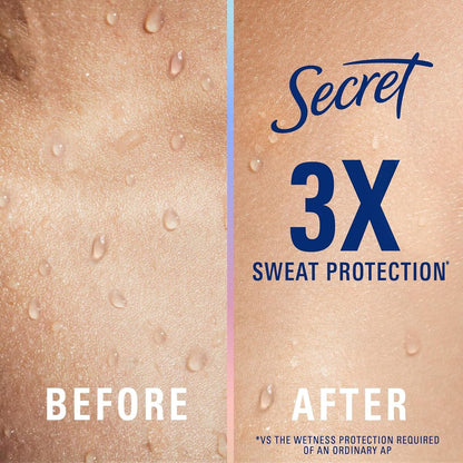 【追跡可能海外メール便】シークレット クリニカルストレングス インビジブルソリッド 73g  <br>Secret Antiperspirant Clinical Strength Deodorant for Women Invisible Solid Completely Clean 2.6 oz<br>微香 制汗剤  白くならないタイプ