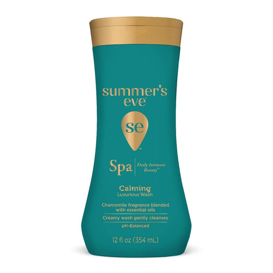 【エクスプレス便】Summer's Eve Spa Daily  Intimate Wash,Luxurious Cleansing  Feminine Wash, 12oz サマーズイブ　デリケートゾーン専用ソープ  354ml　デリケートゾーン   クレンジング フェミニン ウォッシュ