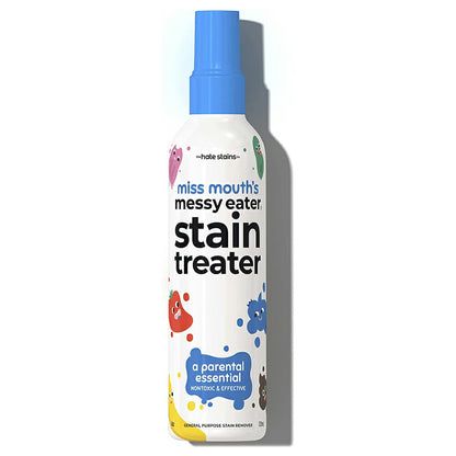 【追跡可能海外メール便】Miss Mouth's　ステイン取りスプレー　120ml  子供　ペット　Miss Mouth's Messy Eater Stain Treater Spray 4oz  染み とり 手入れ 汚れ 対策   便利 グッズ  コーヒー ソース 醤油 ワイン お茶 ジュース