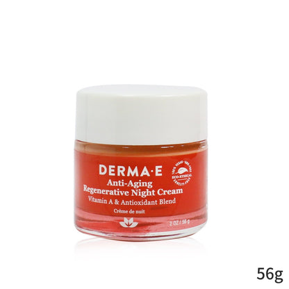 【追跡可能海外メール便】Derma E  Regenerative Night Cream ダーマ E アンチリンクル リジェネレーティブ ナイト クリーム 56g/2oz