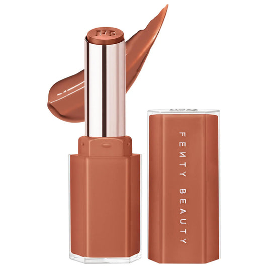 【追跡可能海外メール便】Fenty Beauty フェンティビューティー Gloss Bomb Stix High-Shine Gloss Stick （Fenty Glow - rose tan） 0.12oz 3.6g　グロスボム スティックス ハイシャイン グロススティック フェンティグロウ