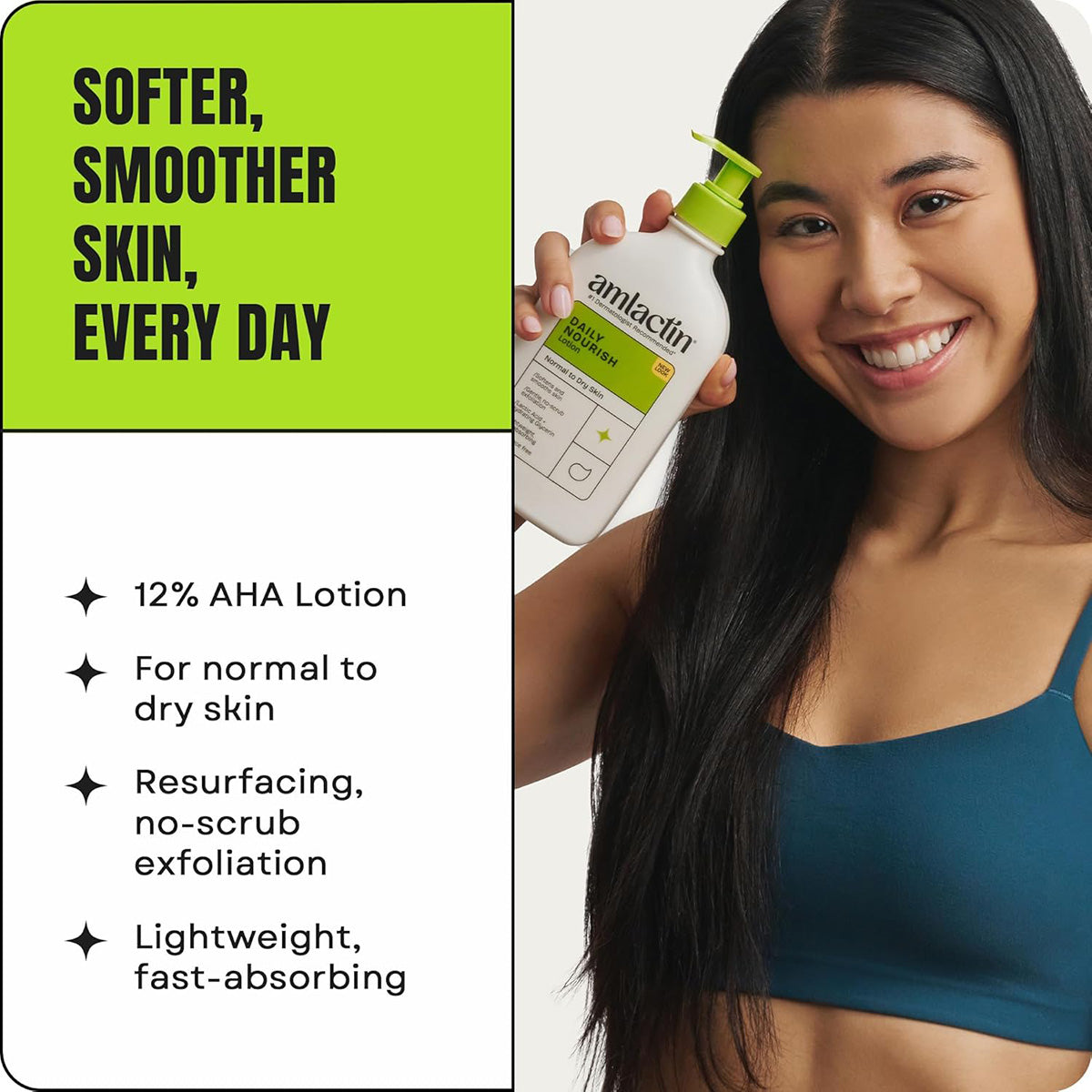 【エクスプレス便】AmLactin Daily Moisturizing Lotion for Dry Skin 14.1 oz  アムラクティン　デイリー　モイスチャーライジング　ボディーローション　乳酸 保湿 乾燥