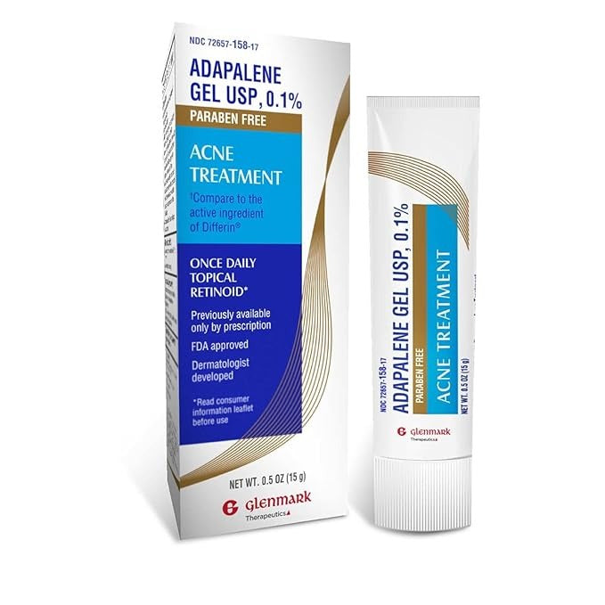 【追跡可能海外メール便】グレンマーク アダパレン ゲル 0.1％ パラベンフリー ニキビ用ジェル 15g Glenmark Adapalene Gel
