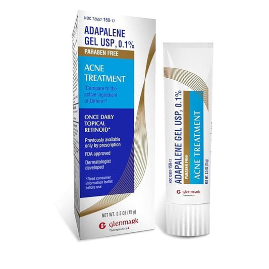 【追跡可能海外メール便】グレンマーク アダパレン ゲル 0.1％ パラベンフリー ニキビ用ジェル 15g Glenmark Adapalene Gel