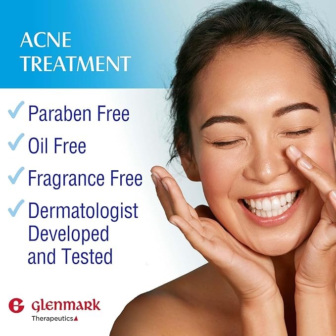【追跡可能海外メール便】グレンマーク アダパレン ゲル 0.1％ パラベンフリー ニキビ用ジェル 15g Glenmark Adapalene Gel