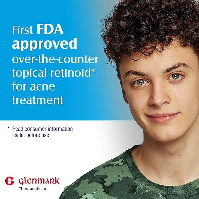 【追跡可能海外メール便】グレンマーク アダパレン ゲル 0.1％ パラベンフリー ニキビ用ジェル 15g Glenmark Adapalene Gel